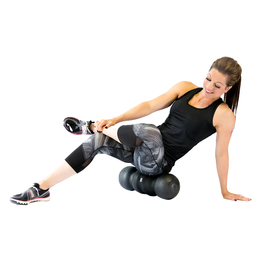Got butt pain? The Rollga Foam Roller and Massager can help with low back pain, tight hips and overall improve flexibility.