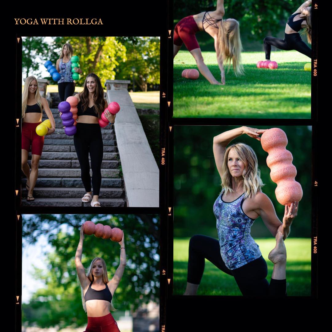 Rollga is the best foam roller for yogi's and to enhance your yoga practice