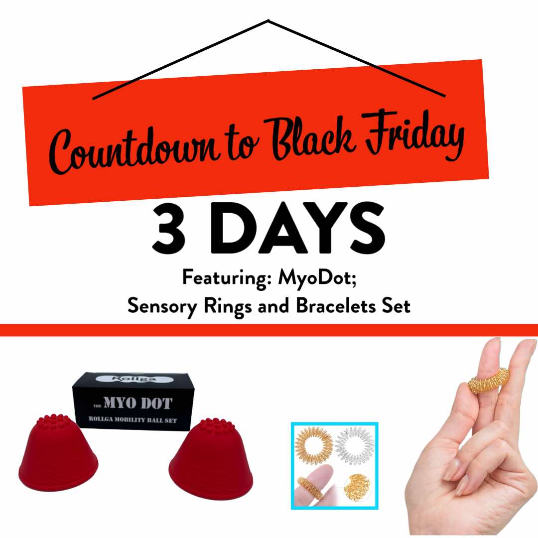 3 Days Until Black Friday - Perfect Holiday Gifts: MyoDot and Sensory Ring & Bracelet Set