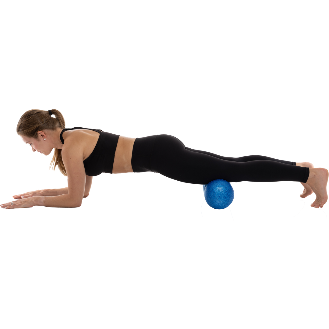 Where should you not use a foam roller?