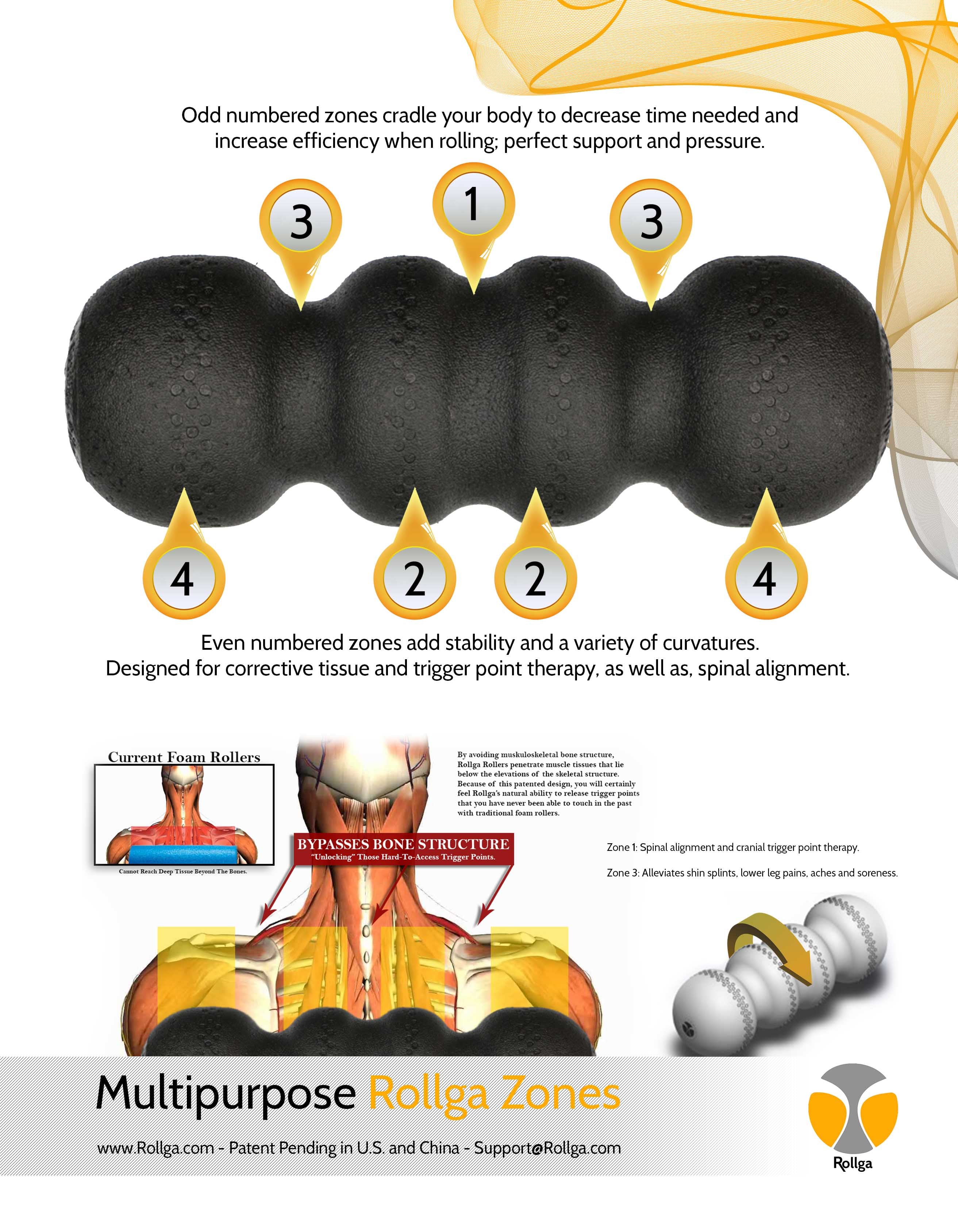 Rollga foam roller guide and how to nurture the body and mind thru holistic self care and massage