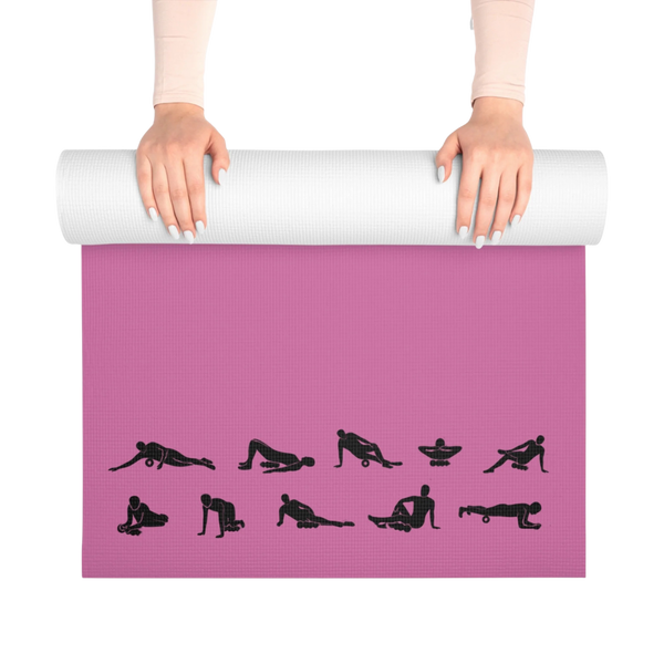 Pink Foam Rollga Mat - Rollga Moves