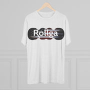 Rollga American Flag: Unisex Tri-Blend Crew Tee