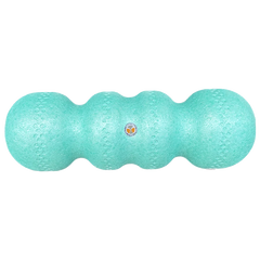 Rollga medium-density foam roller in aqua
