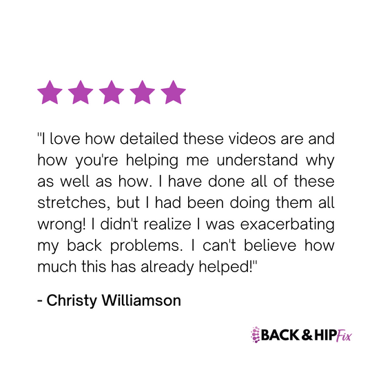 VIGEO Back & Hip Fix