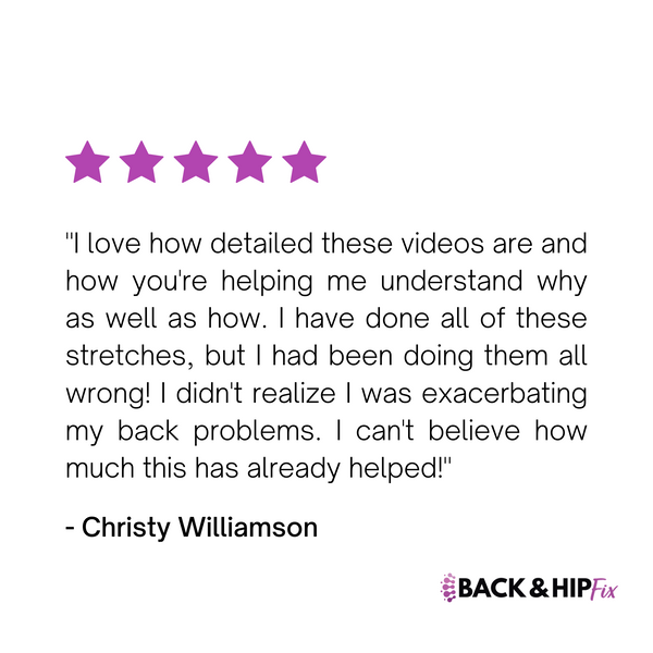 VIGEO Back & Hip Fix