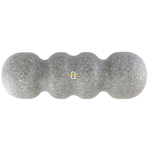 Rollga medium-density foam roller in silver